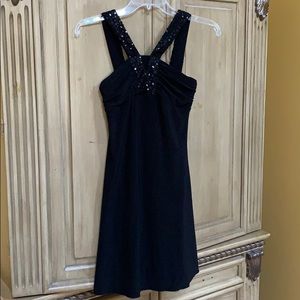 Women’s Dress with sequined neckline